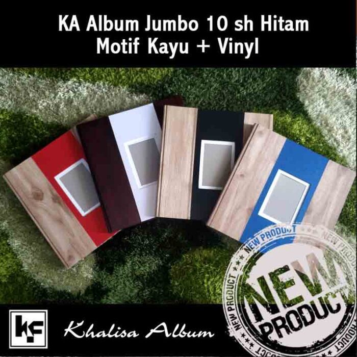 KA Album Foto Jumbo 10H kayu + rcp