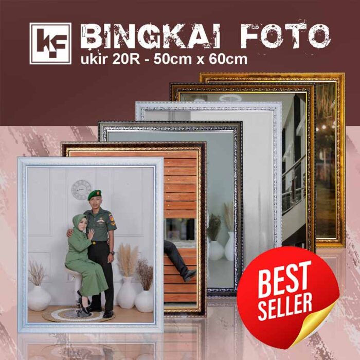 KF Bingkai Foto 20R Ukir