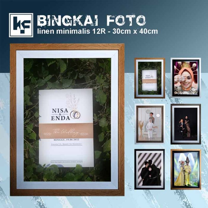KF Bingkai Foto 12R Linen