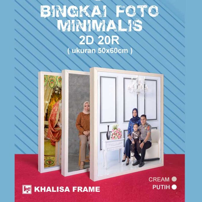 KF Bingkai Foto 2D 20R minimalis